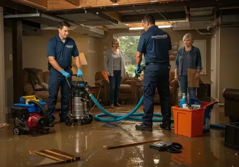 Basement Water Extraction and Removal Techniques process in Bangor, MI