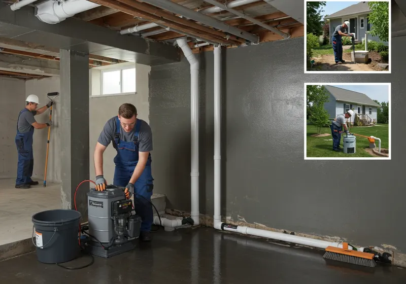 Basement Waterproofing and Flood Prevention process in Bangor, MI